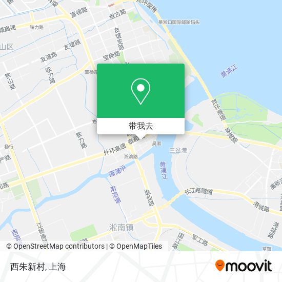 西朱新村地图