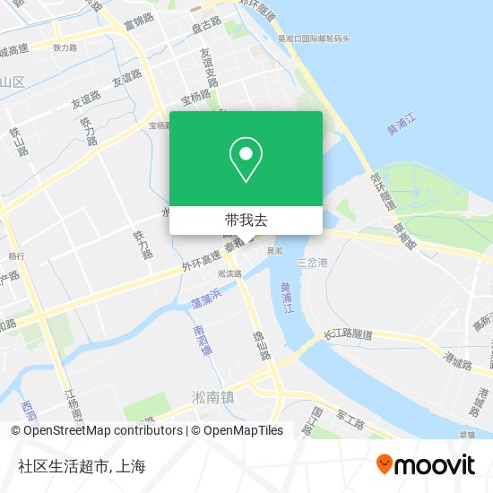 社区生活超市地图