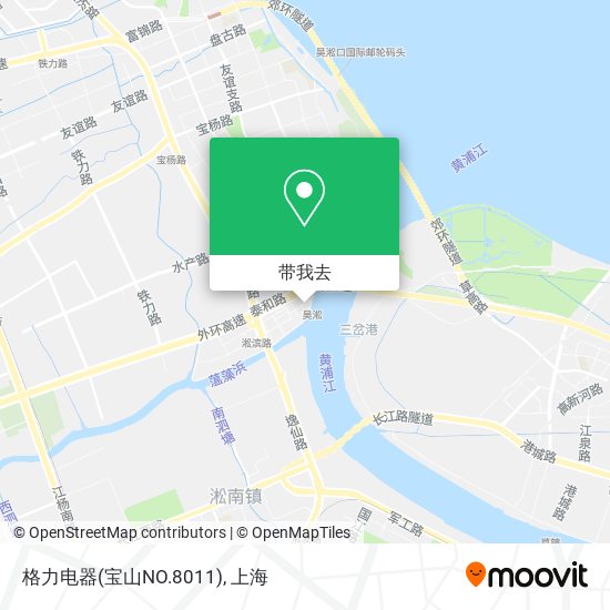 格力电器(宝山NO.8011)地图