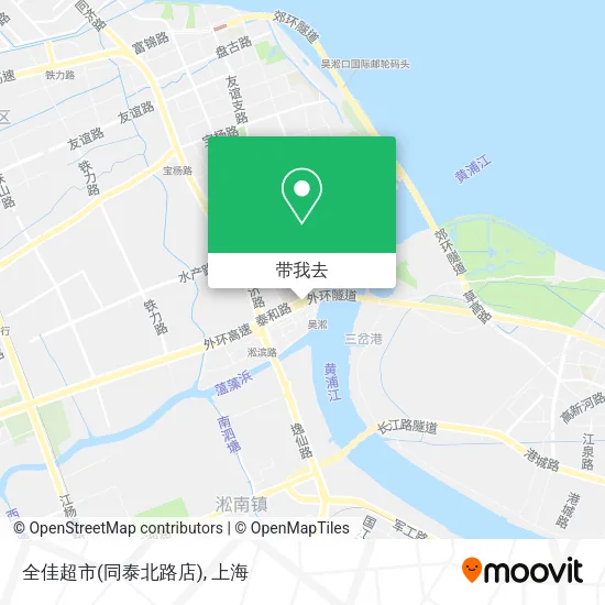 全佳超市(同泰北路店)地图