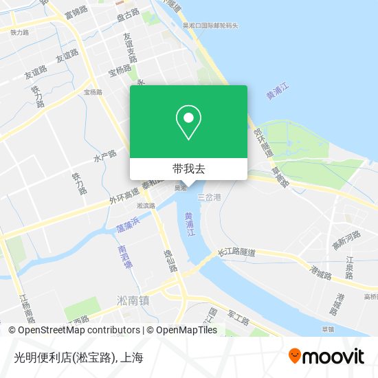 光明便利店(淞宝路)地图