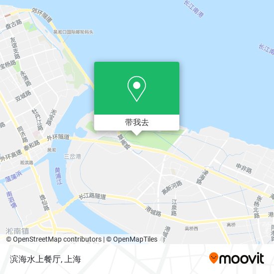 滨海水上餐厅地图