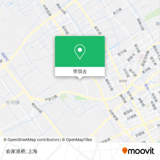 俞家港桥地图