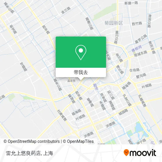 雷允上悠良药店地图