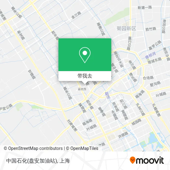 中国石化(盘安加油站)地图