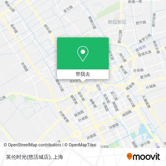 英伦时光(悠活城店)地图
