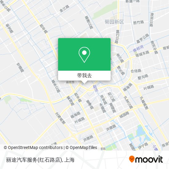 丽途汽车服务(红石路店)地图