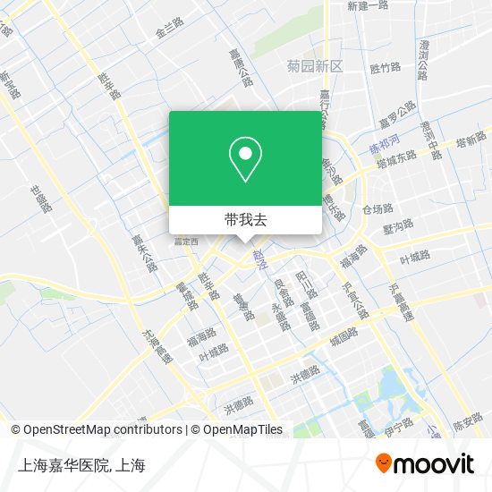 上海嘉华医院地图