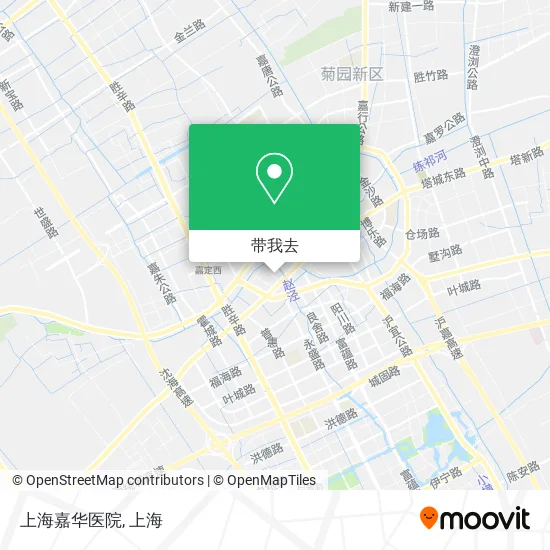 上海嘉华医院地图