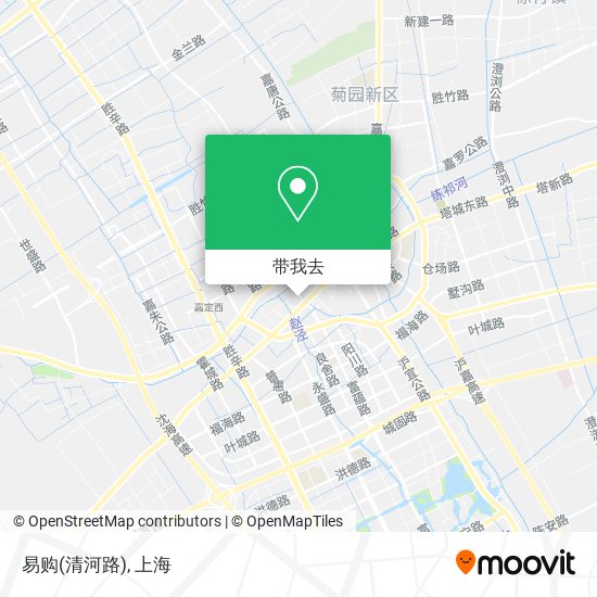 易购(清河路)地图