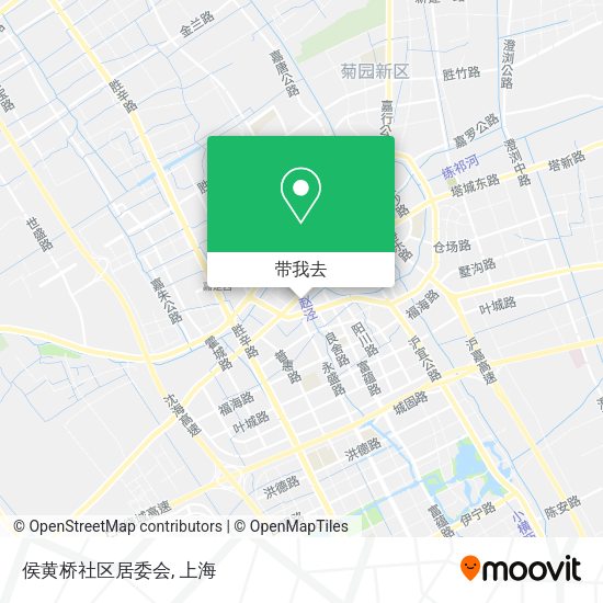 侯黄桥社区居委会地图