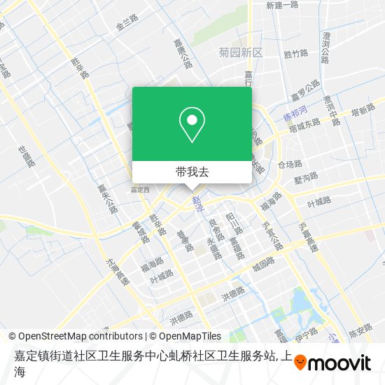 嘉定镇街道社区卫生服务中心虬桥社区卫生服务站地图