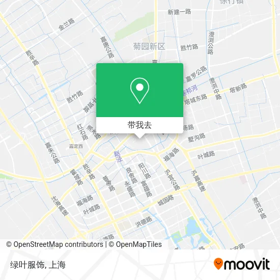 绿叶服饰地图