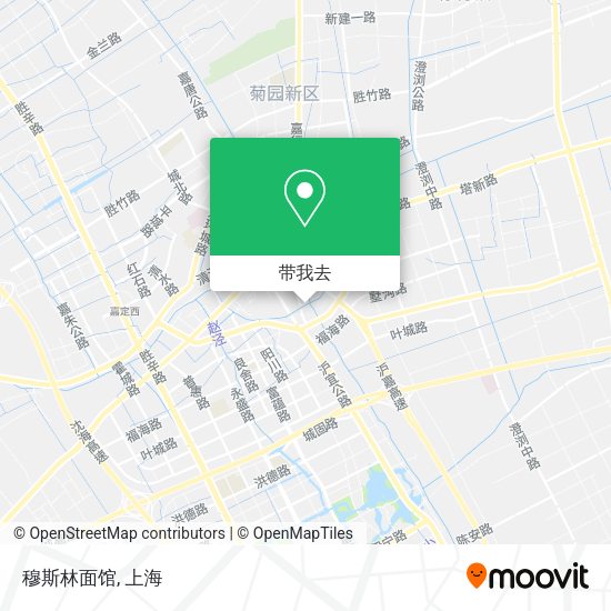 穆斯林面馆地图