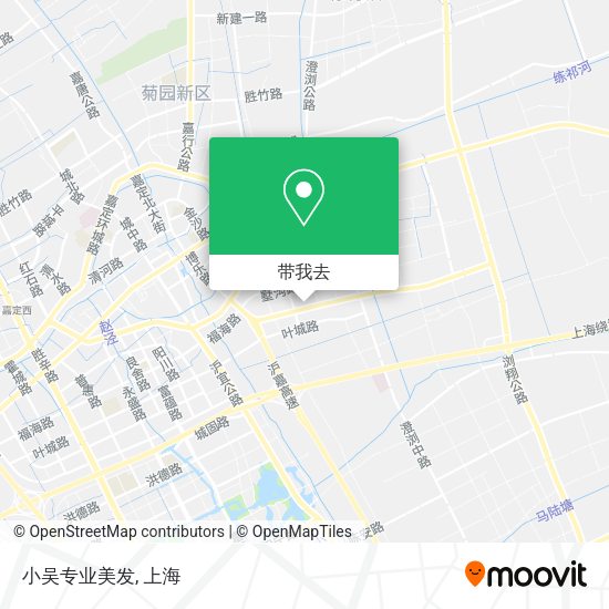 小吴专业美发地图