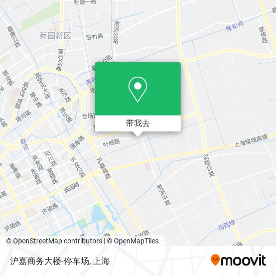 沪嘉商务大楼-停车场地图