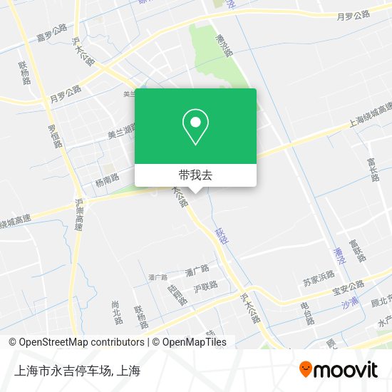 上海市永吉停车场地图