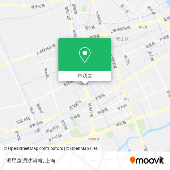 湄星路湄沈河桥地图