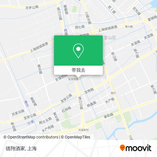 德翔酒家地图