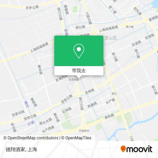 德翔酒家地图