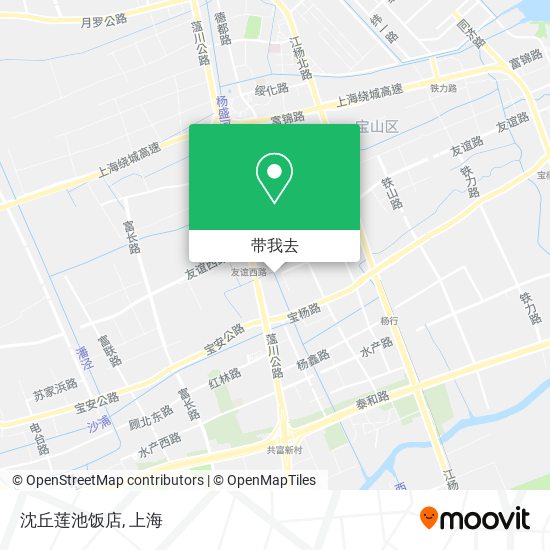 沈丘莲池饭店地图