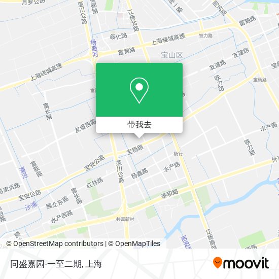 同盛嘉园-一至二期地图