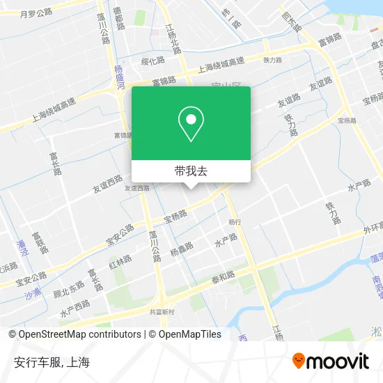 安行车服地图