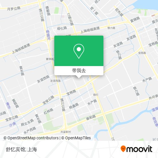 舒忆宾馆地图