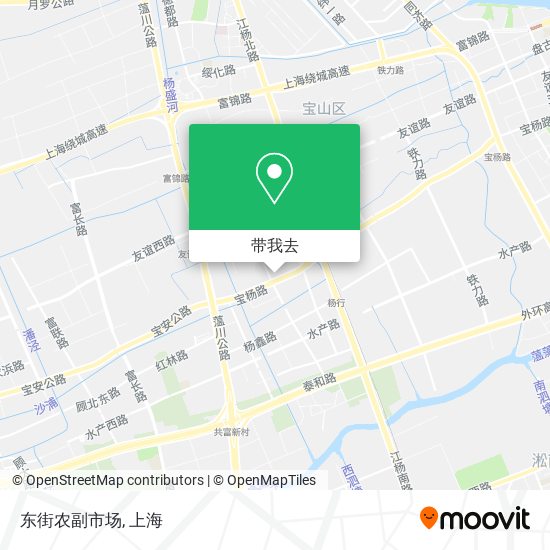 东街农副市场地图