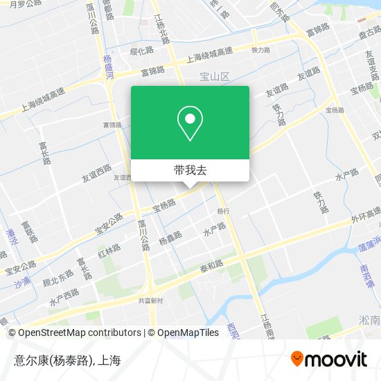 意尔康(杨泰路)地图