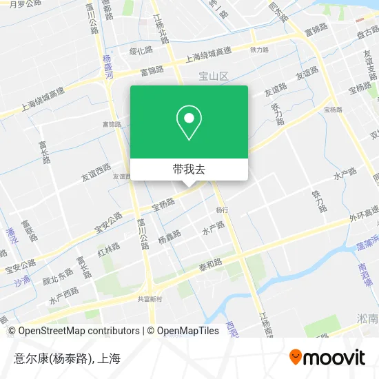 意尔康(杨泰路)地图