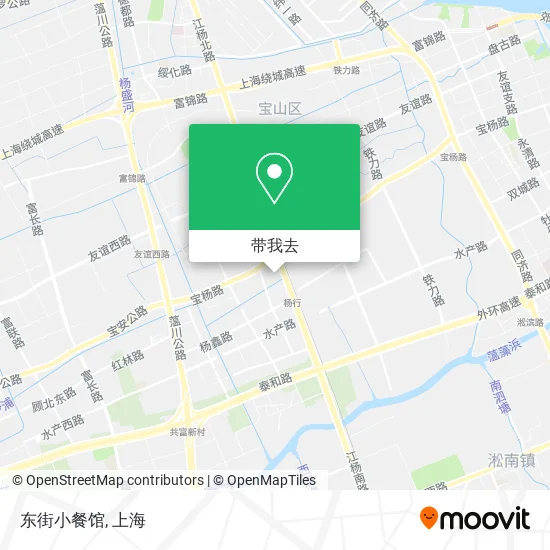 东街小餐馆地图