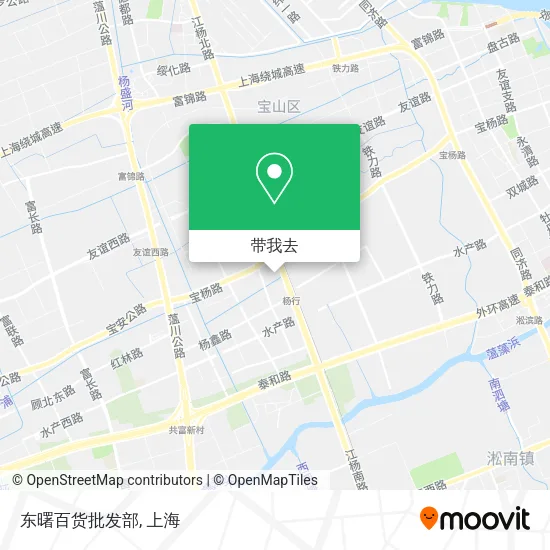 东曙百货批发部地图