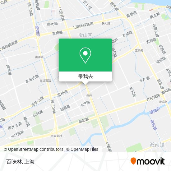 百味林地图