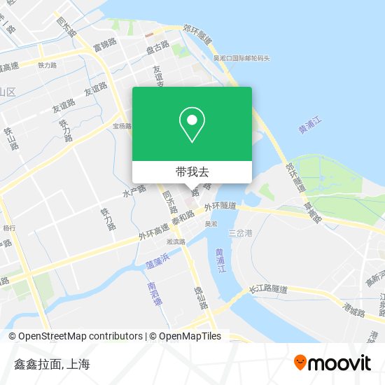 鑫鑫拉面地图