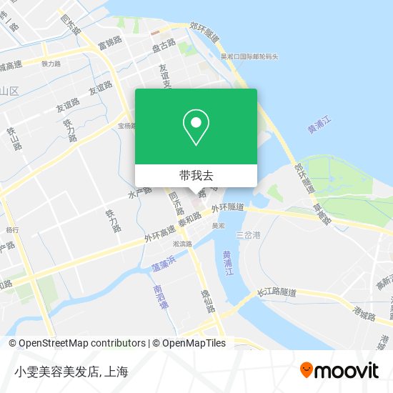 小雯美容美发店地图