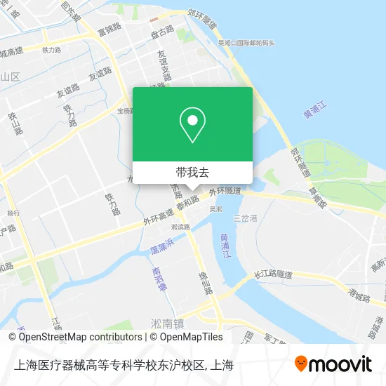 上海医疗器械高等专科学校东沪校区地图