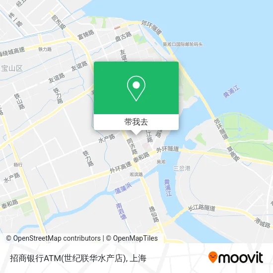 招商银行ATM(世纪联华水产店)地图