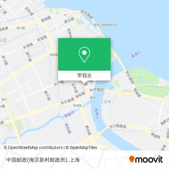 中国邮政(海滨新村邮政所)地图