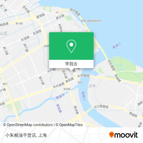 小朱粮油干货店地图