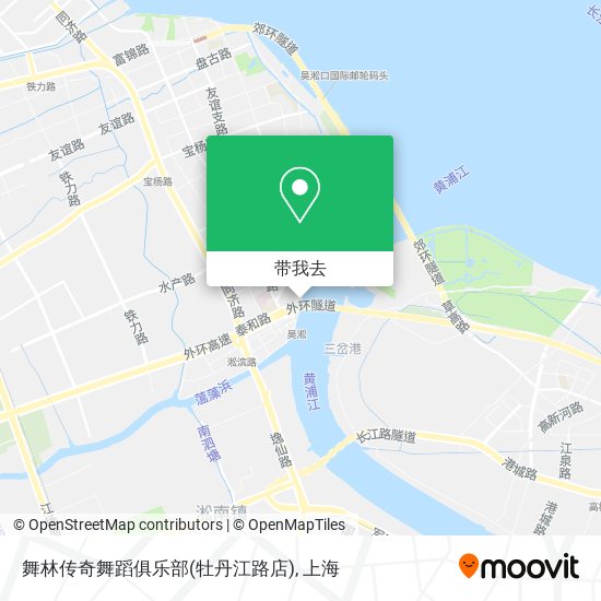 舞林传奇舞蹈俱乐部(牡丹江路店)地图