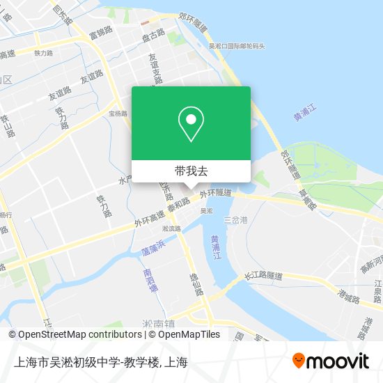 上海市吴淞初级中学-教学楼地图