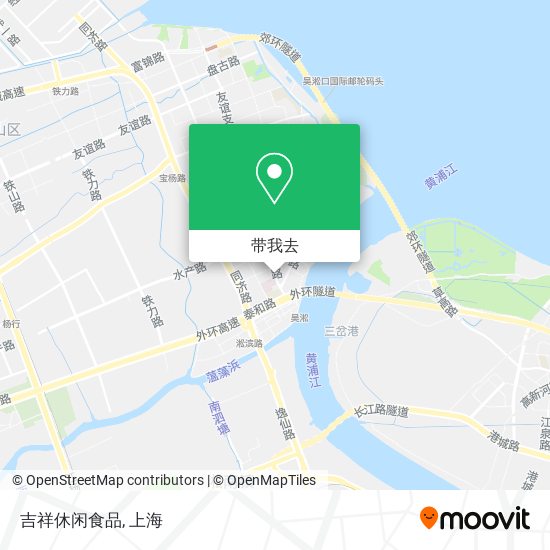 吉祥休闲食品地图