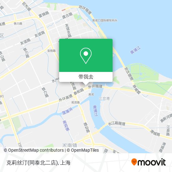 克莉丝汀(同泰北二店)地图