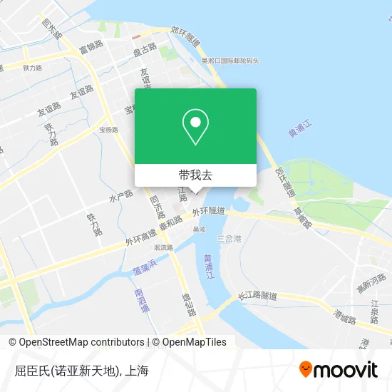 屈臣氏(诺亚新天地)地图