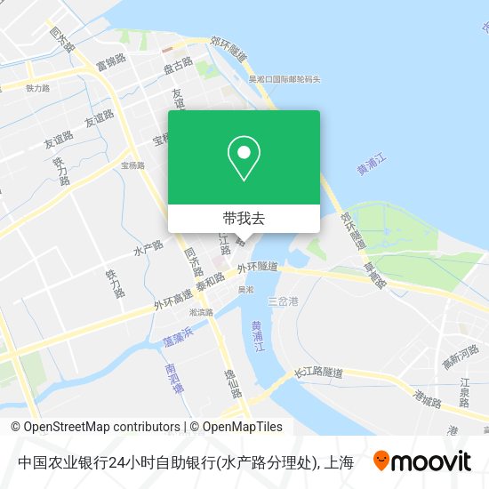 中国农业银行24小时自助银行(水产路分理处)地图