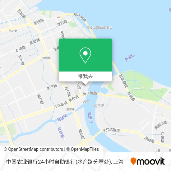 中国农业银行24小时自助银行(水产路分理处)地图