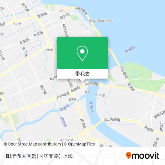 阳澄湖大闸蟹(同济支路)地图