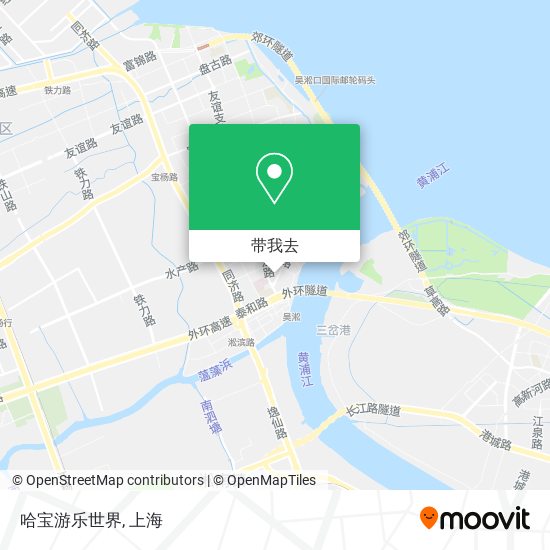 哈宝游乐世界地图