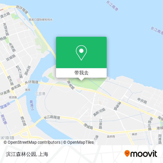 滨江森林公园地图
